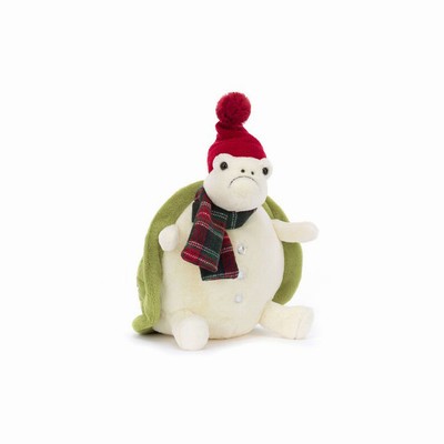 Jellycat Snowman Timmy Turtle UK | 45068AHLM